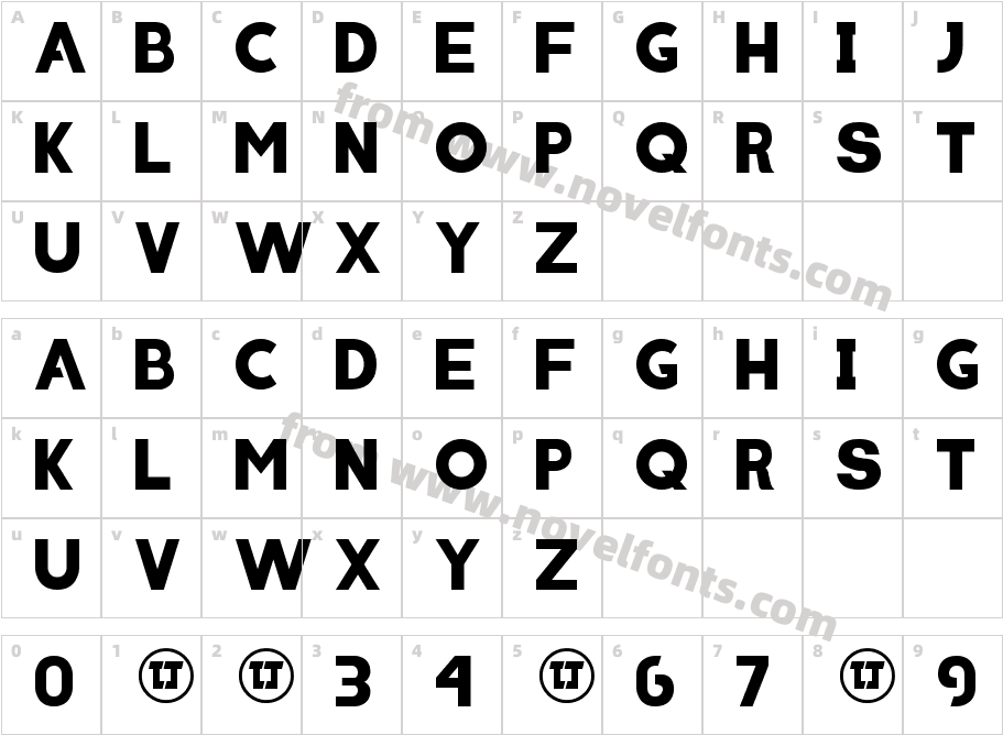 INICIO NORMALCharacter Map