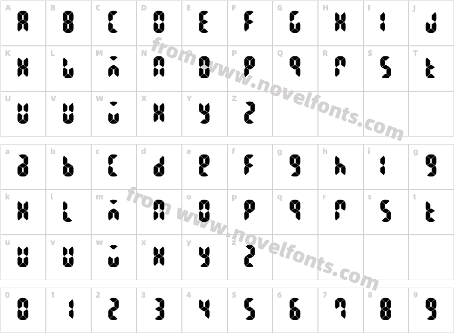 IONA U2Character Map