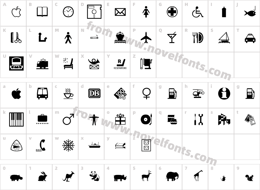 InternationalCharacter Map