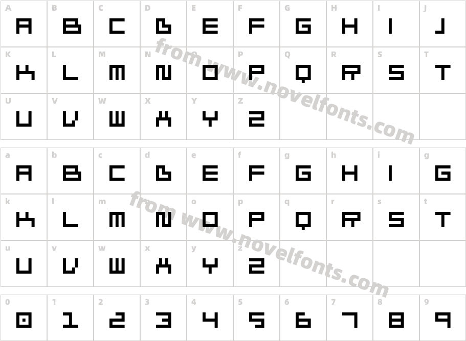 IvorgCharacter Map
