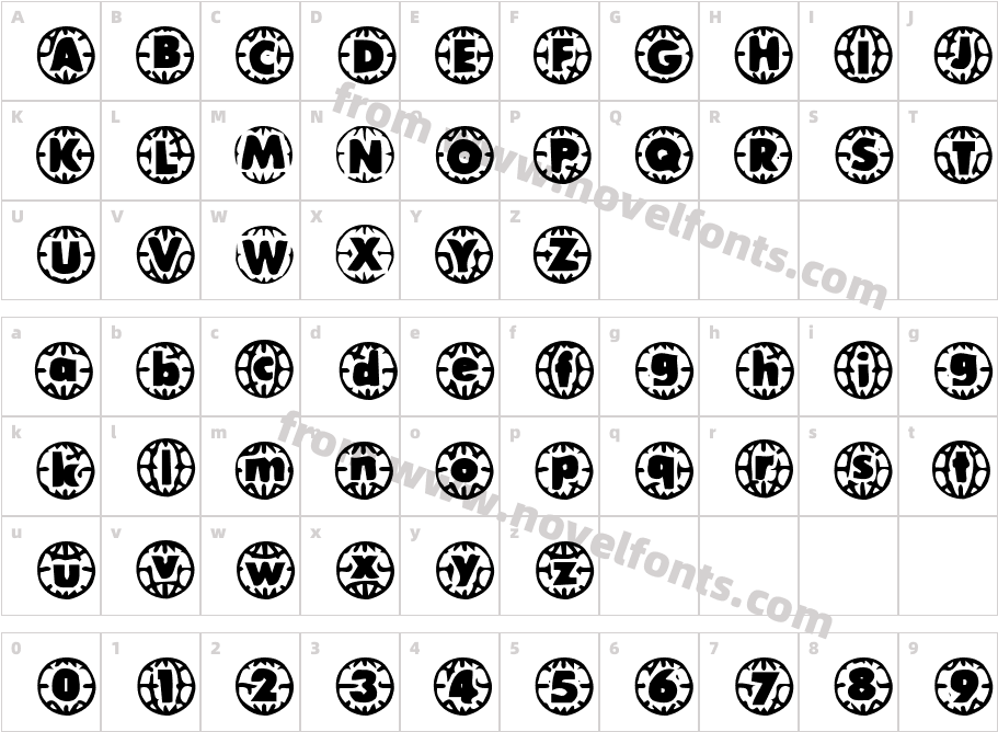 JI ForgotCharacter Map