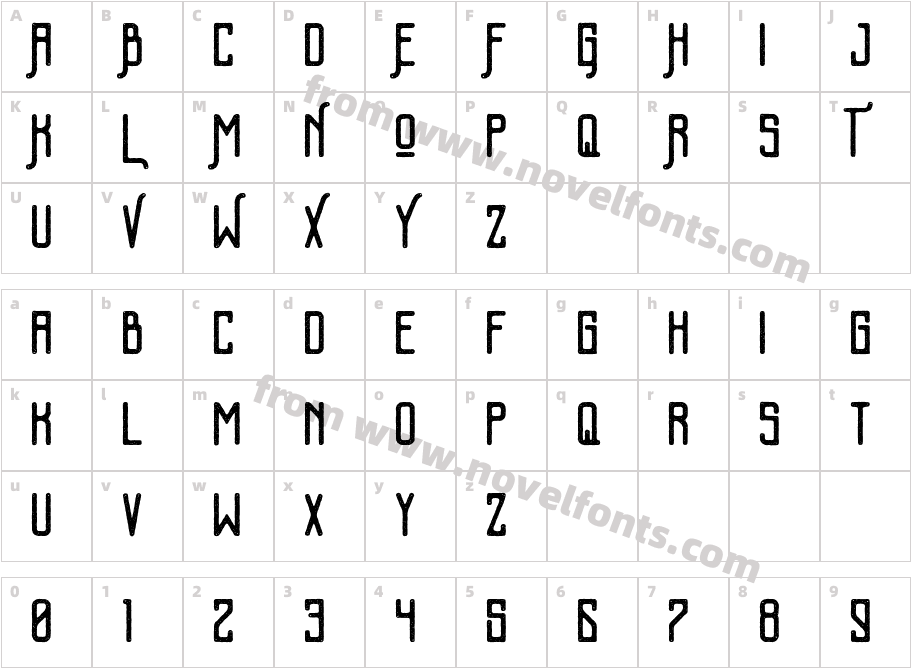 KalemunRoughFreeCharacter Map