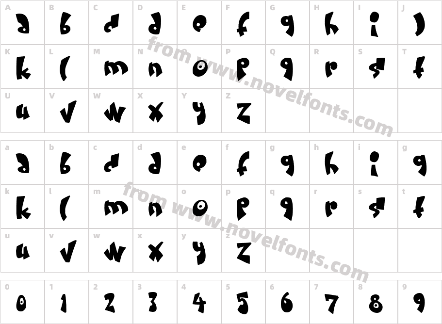 JI JumperCharacter Map