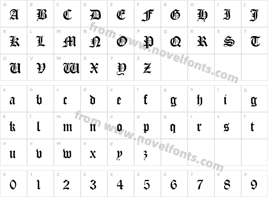 JI LamentCharacter Map