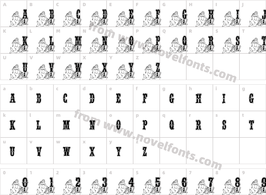 JI LesseeCharacter Map