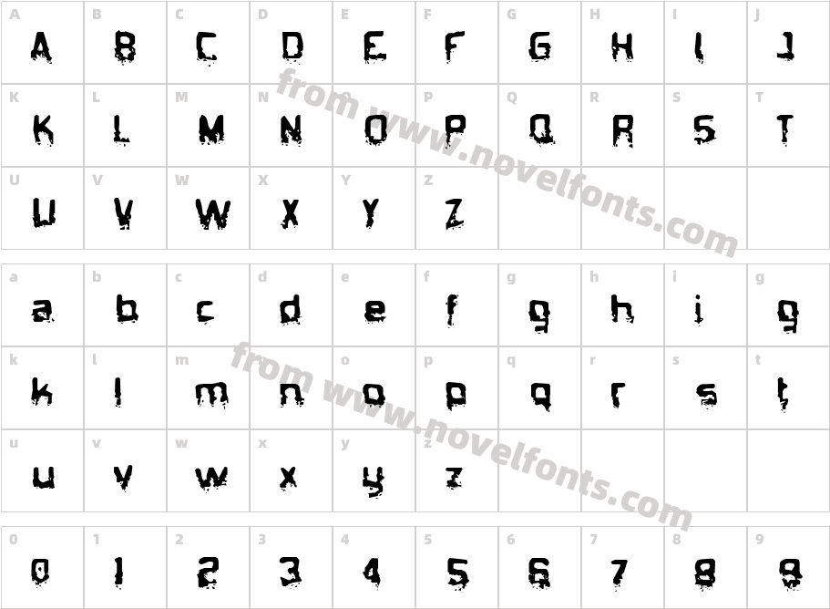 JI ManitoCharacter Map