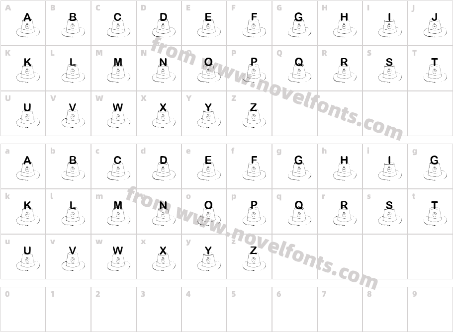 JI SecundCharacter Map