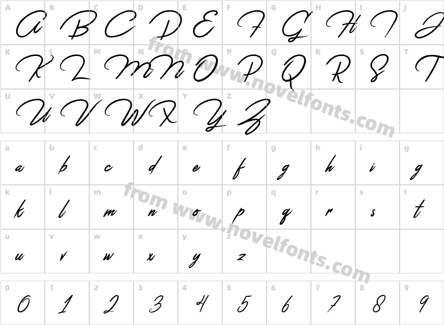Jasmine ScriptCharacter Map