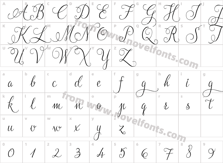 JasminumCharacter Map