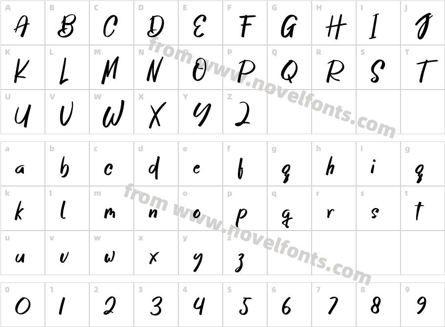 Jittering RegularCharacter Map