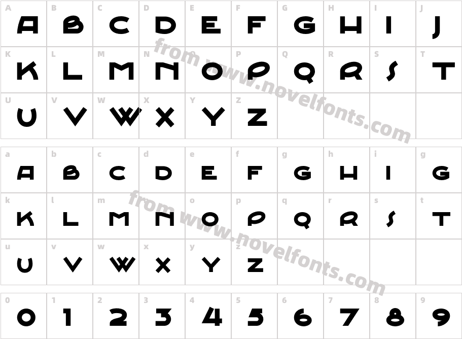 Junebug StompNFCharacter Map