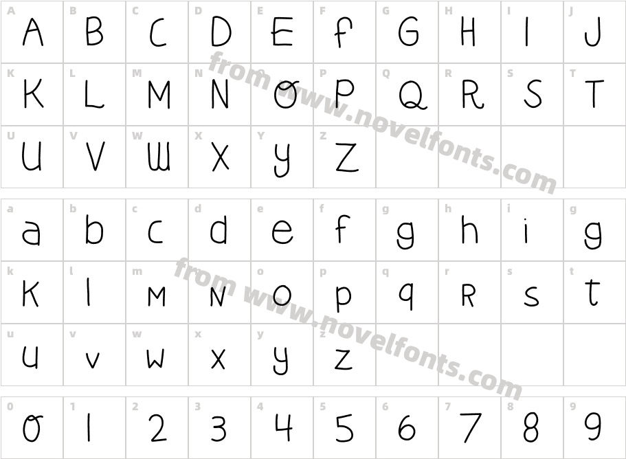 KB Earth QuakeCharacter Map