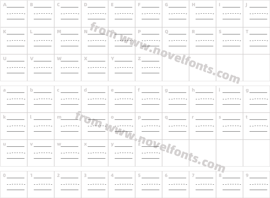 KB The Write StuffCharacter Map