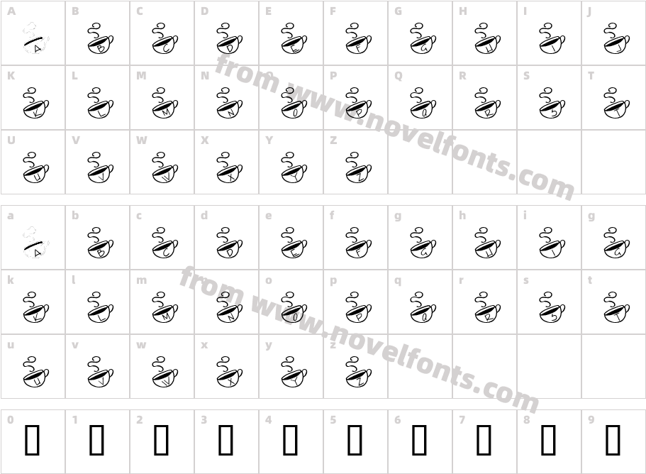 KR Morning MustCharacter Map