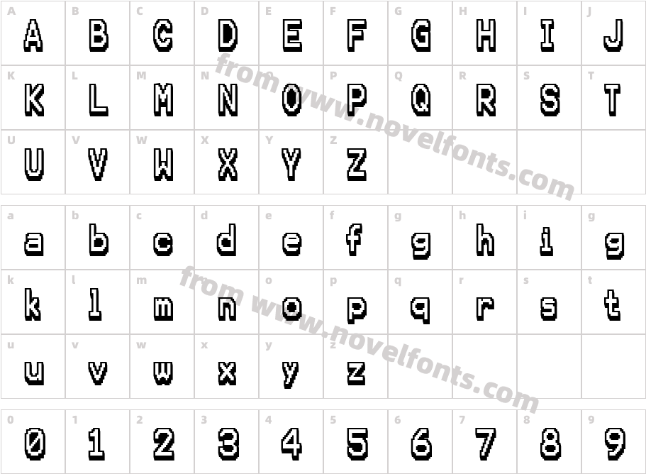 Karma Future RegularCharacter Map