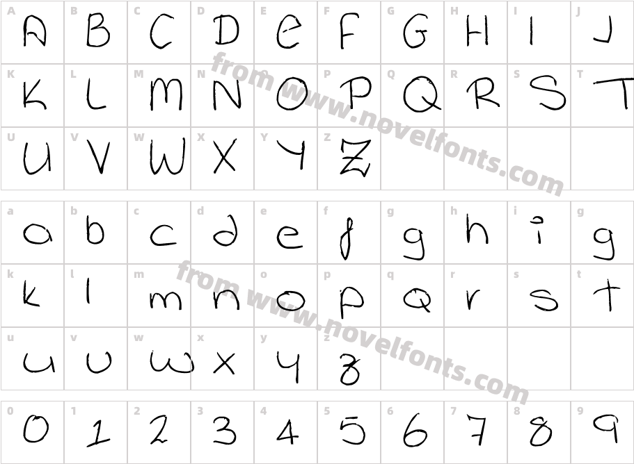KarmaK2Character Map