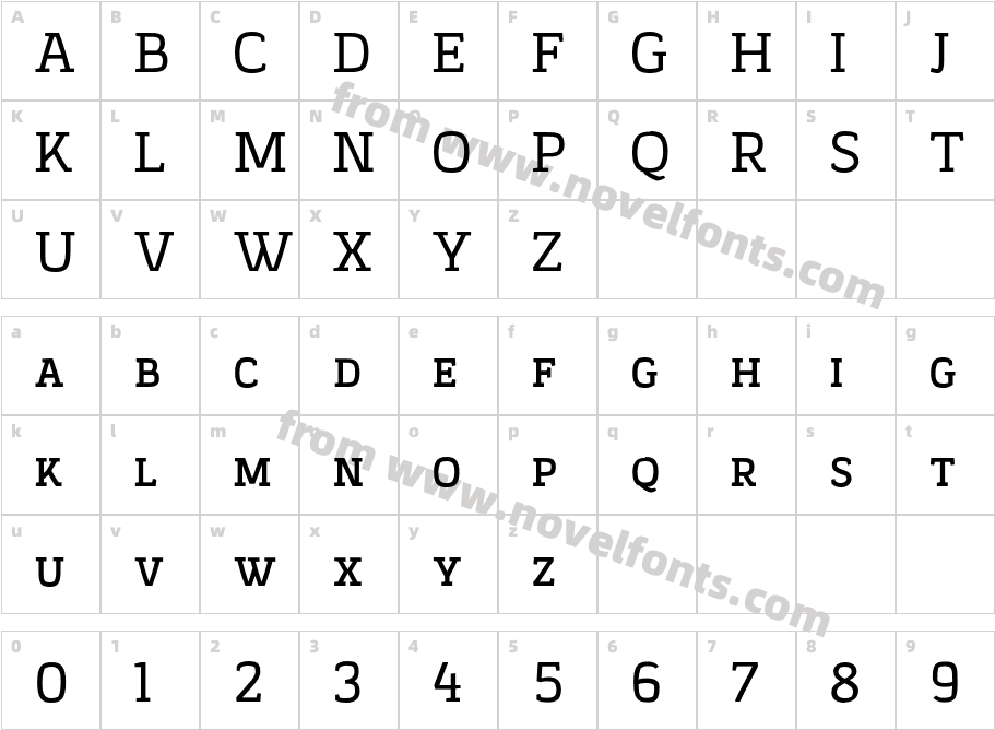 KorpoCAPCharacter Map