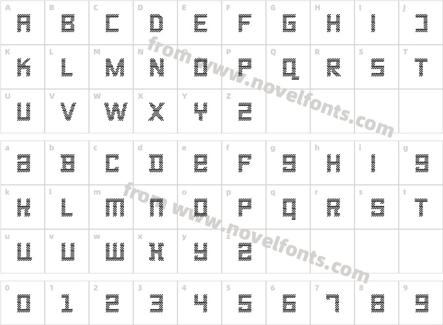 LECO1976 PixelCharacter Map