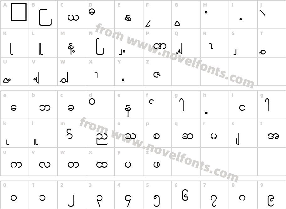 Karen-LawplahCharacter Map