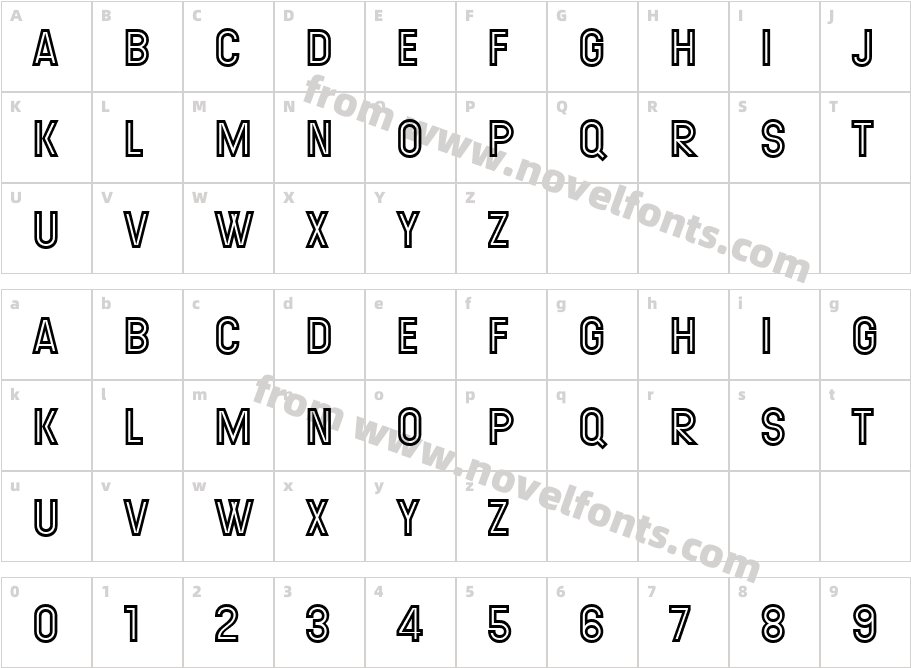 Ladislav InlineCharacter Map