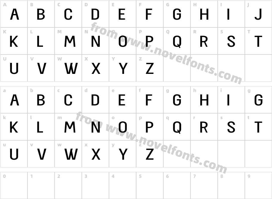 LeoawellCharacter Map