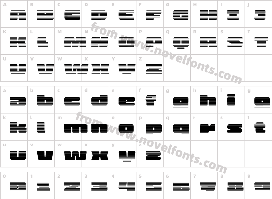 Leroy LightCharacter Map