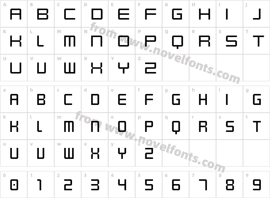 Karnivore LiteCharacter Map