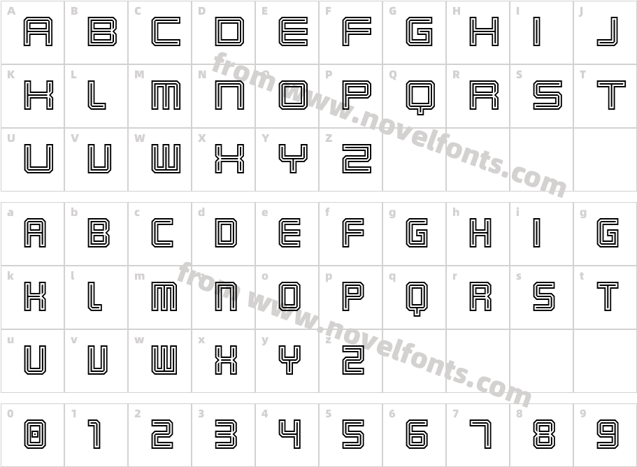 Karnivore TeccaCharacter Map