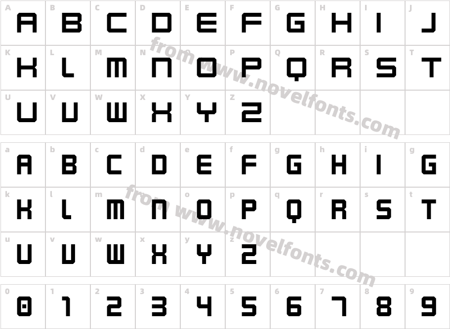 KarnivoreCharacter Map