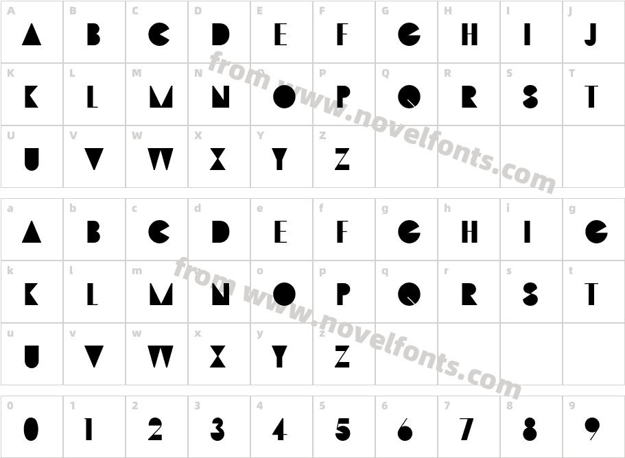 LocoCharacter Map