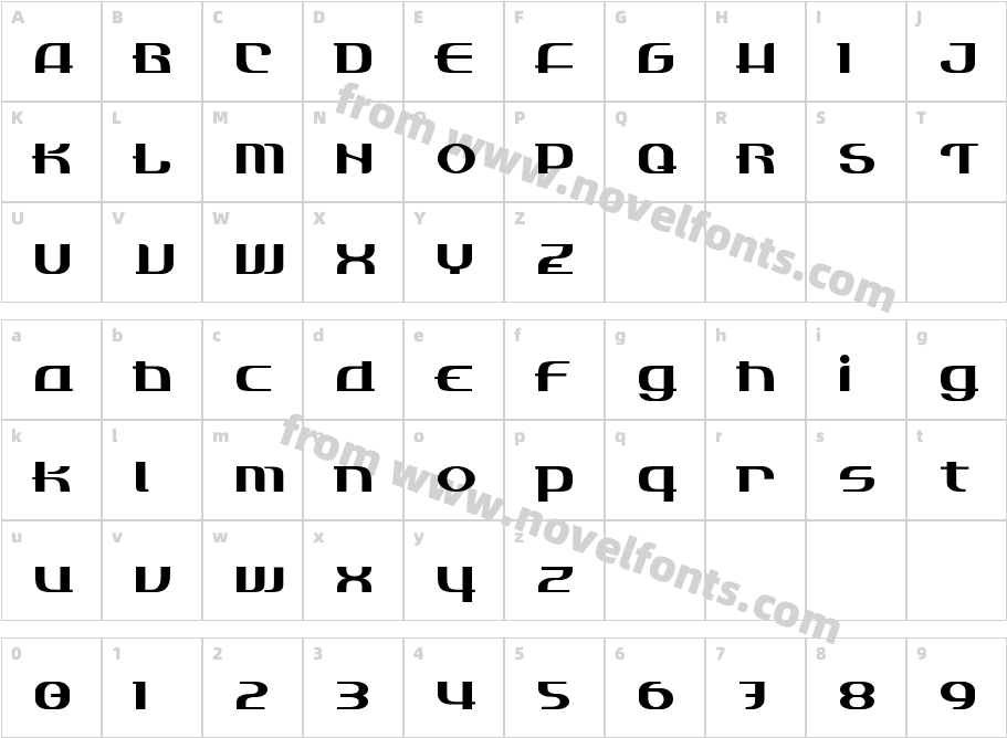 Lovelydesign version2Character Map