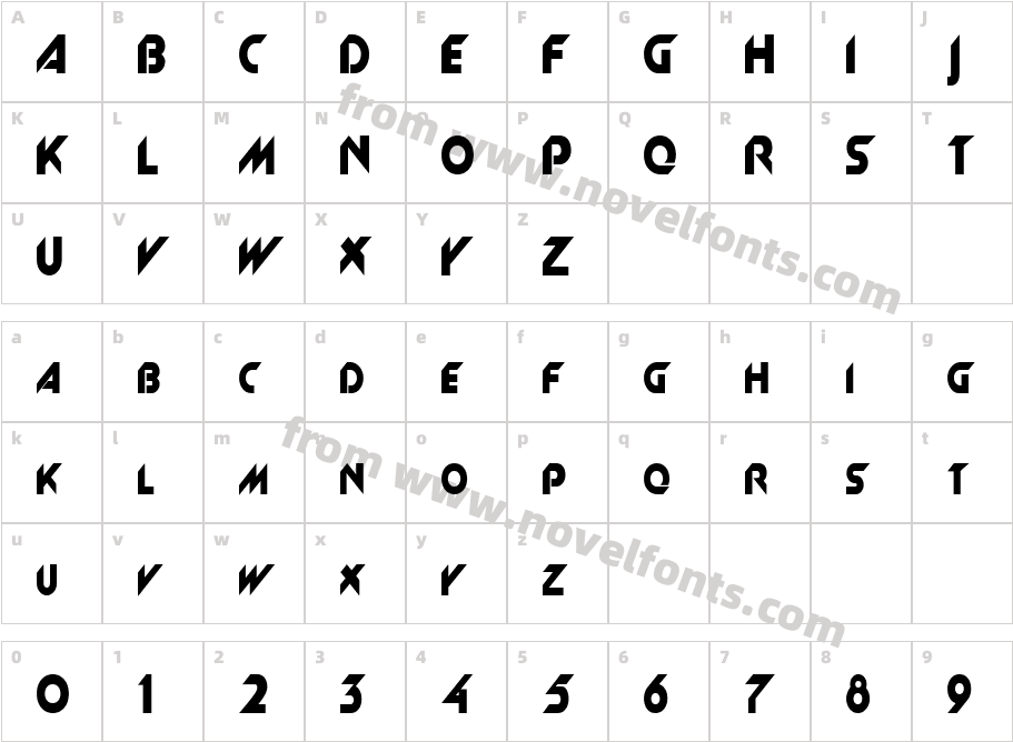 Machine Condensed NormalCharacter Map