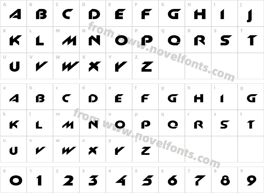 Machine Extended NormalCharacter Map