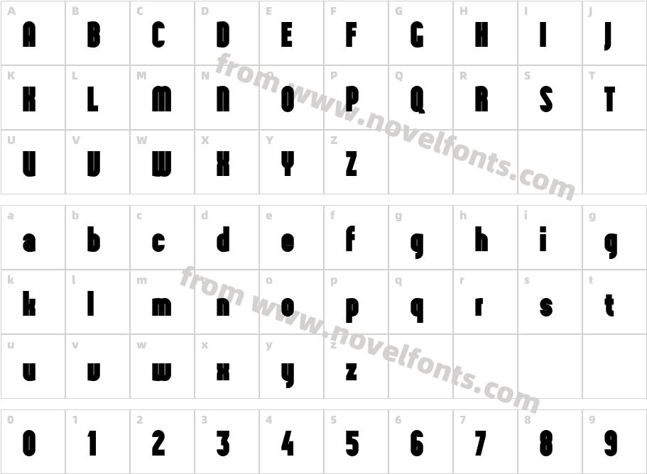 Macis Regular3Character Map