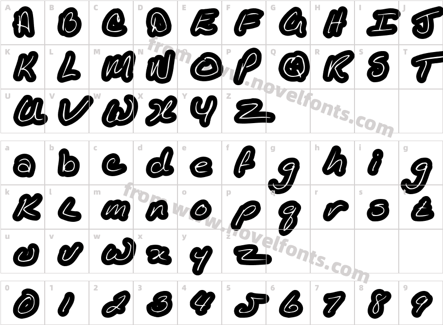 KathleenInlineCharacter Map