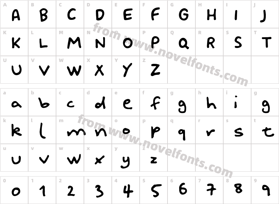 Markout Demo RegularCharacter Map