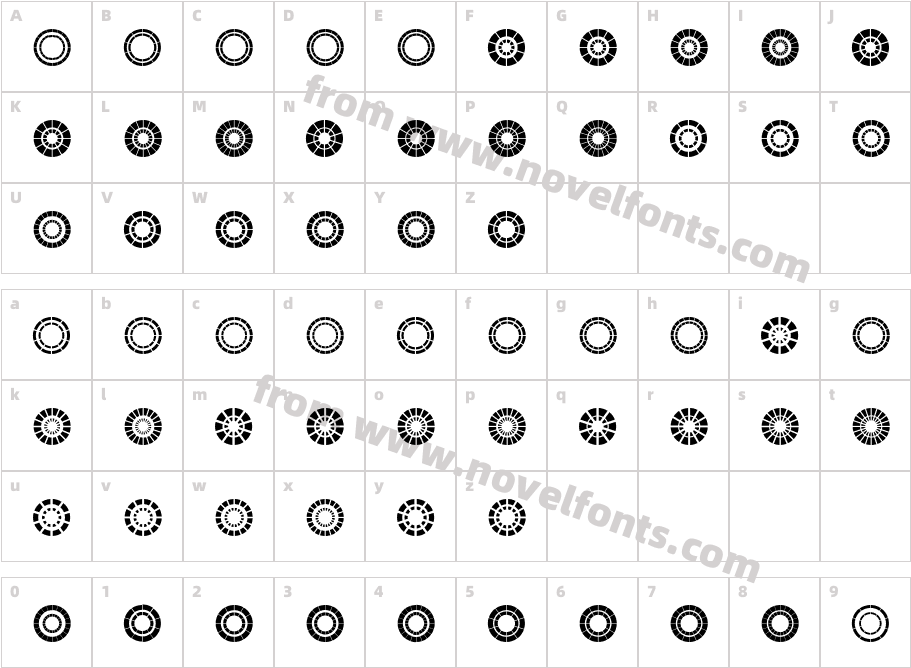 MatomatoCharacter Map