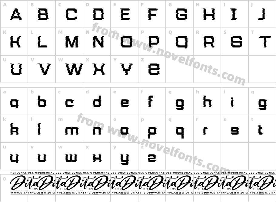 Maxengine Personal UseCharacter Map
