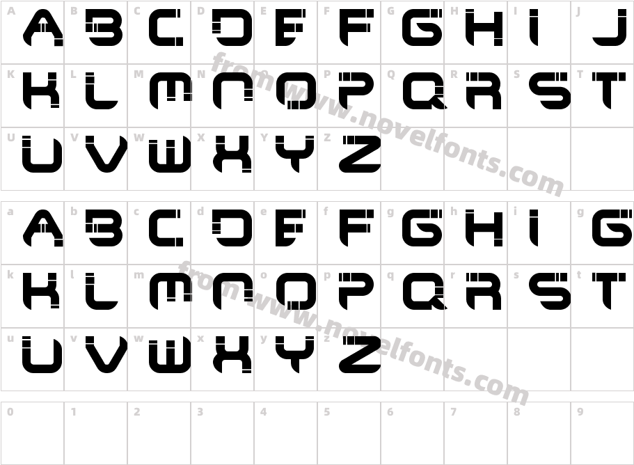 Maya CulpaCharacter Map