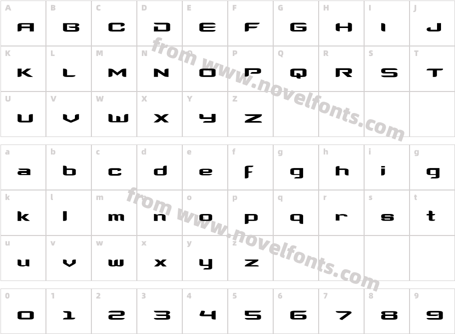 Megahertz InCharacter Map