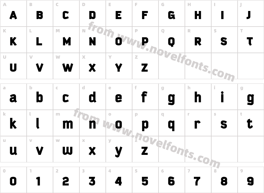 Kautiva Uni BlackCharacter Map