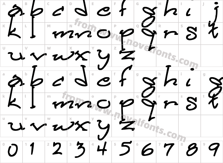 Milktop GirlCharacter Map