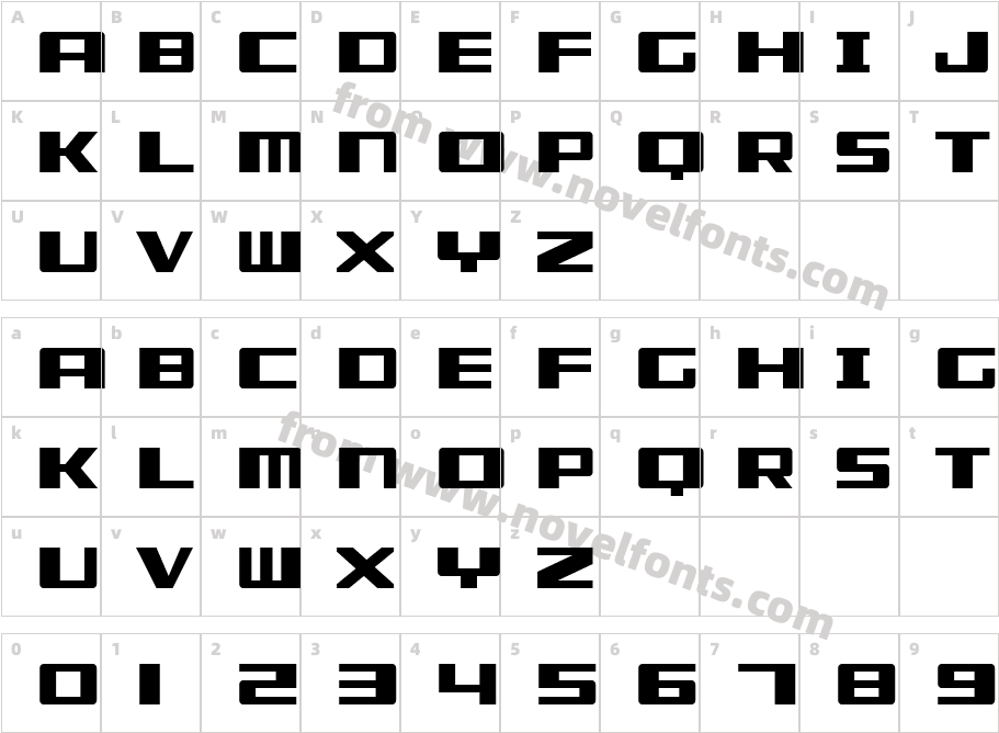 Misuse DisplayCharacter Map