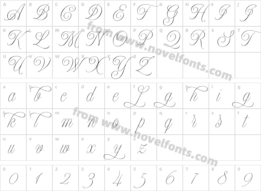Model Small Standard ThreeCharacter Map