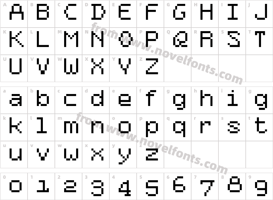 Modus WideCharacter Map