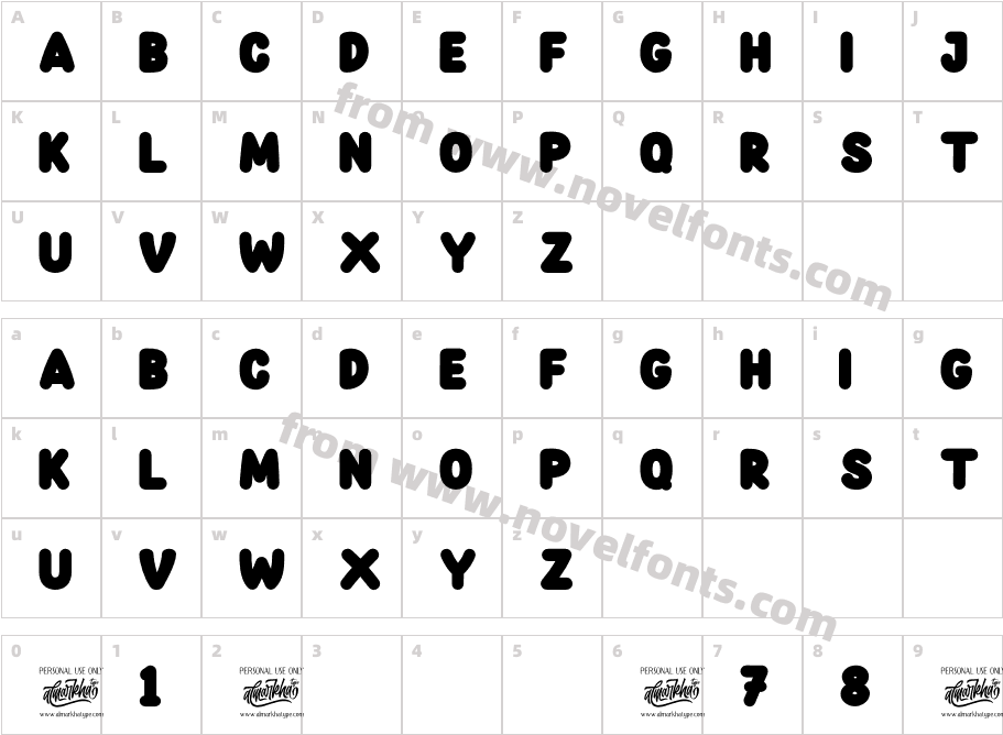 KeepsmileCharacter Map