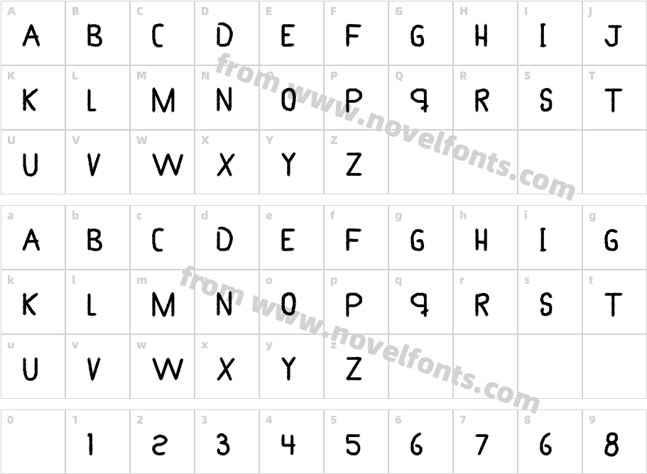 My BrushCharacter Map
