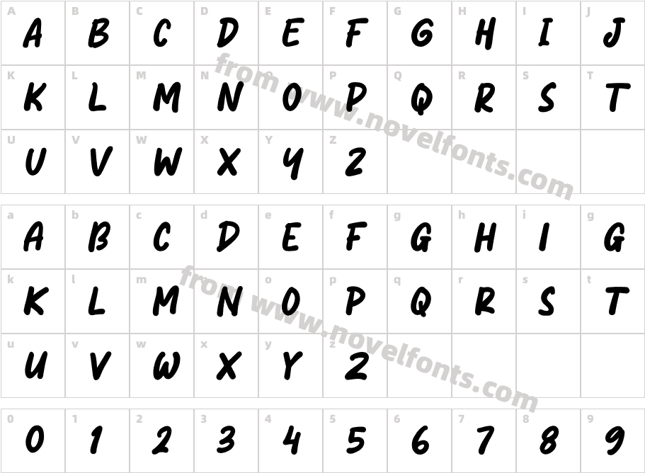 Nasi GorengCharacter Map