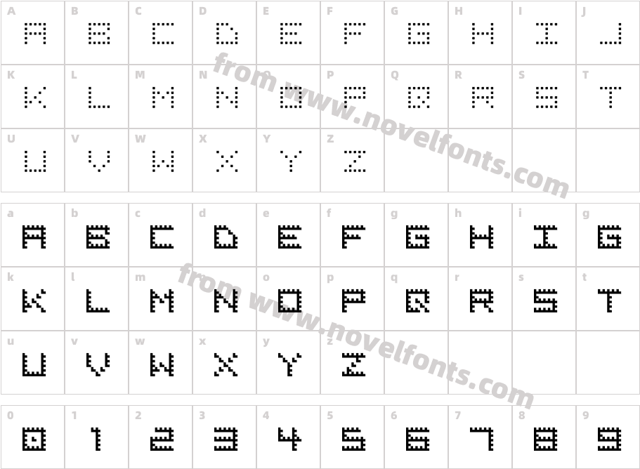 NeatoCharacter Map