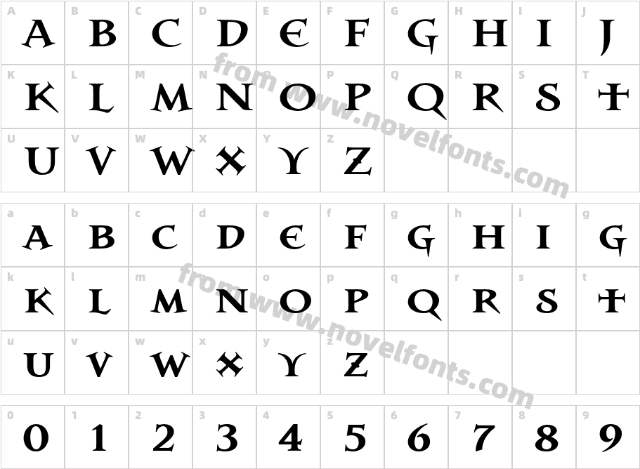 Newcomen BlackCharacter Map